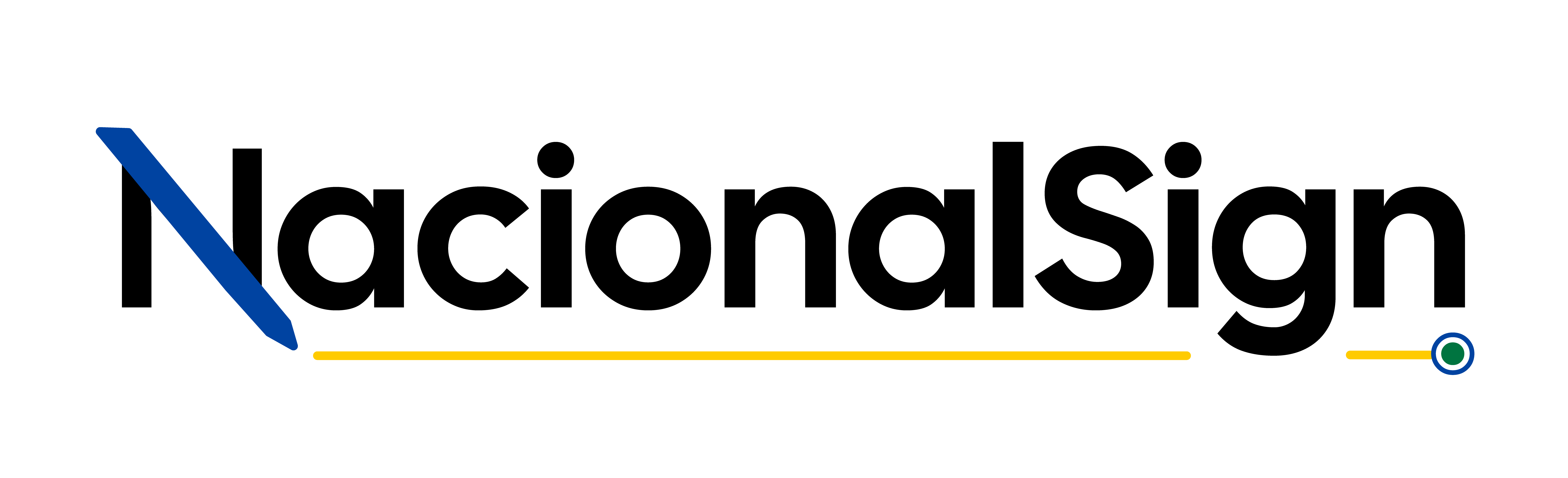 Logo Nacional Sign